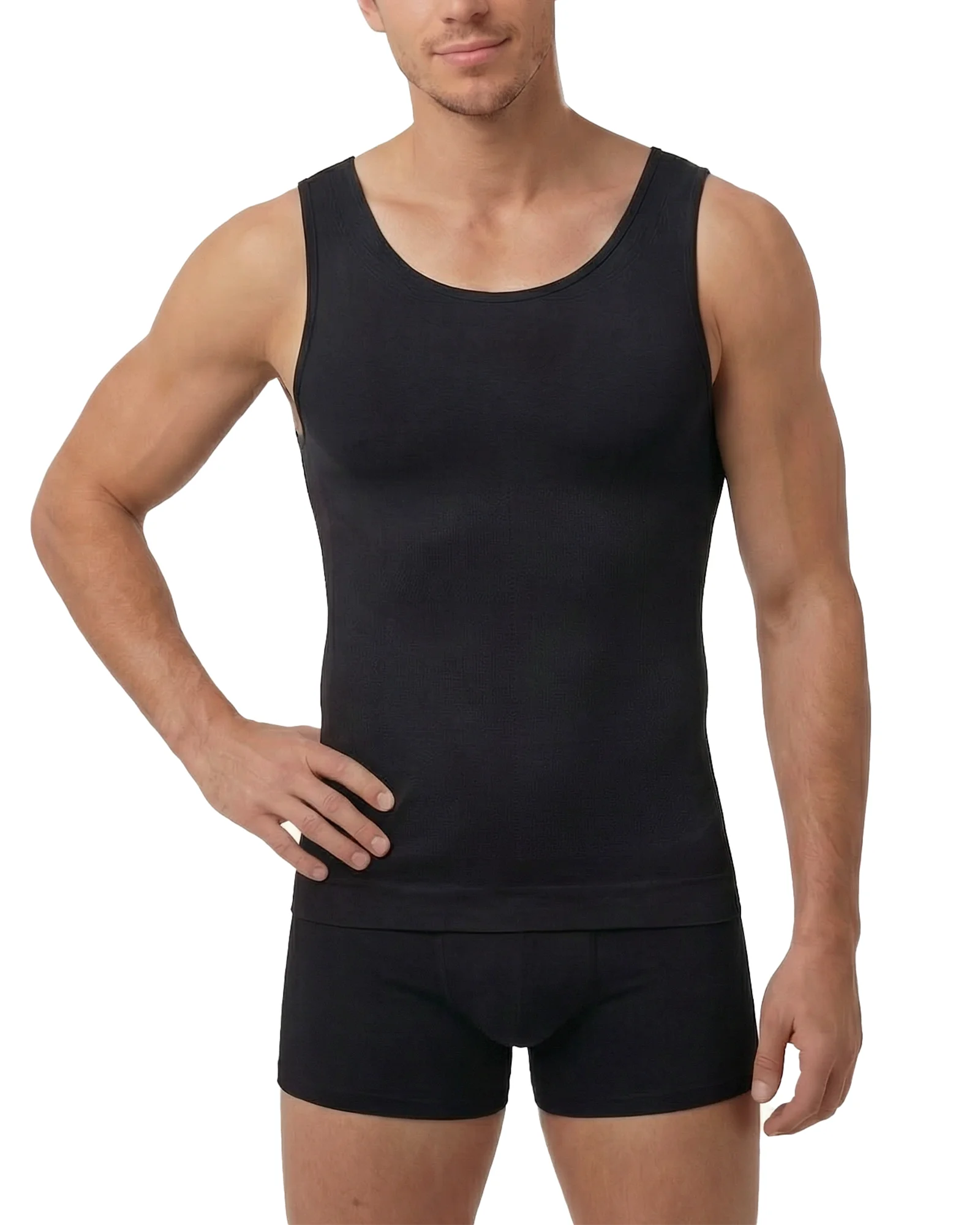 Susuro CoreGrid Men's Tummy Control Compression Tank